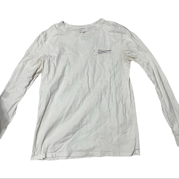 Off-White Other - Nike x Off White “Off Campus” White Longsleeve Tee Size M